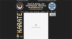 Desktop Screenshot of karatewadoryuandora.com